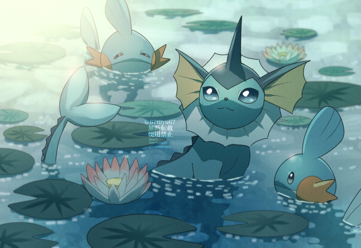 This is a pixiv picture whose title is 湖.