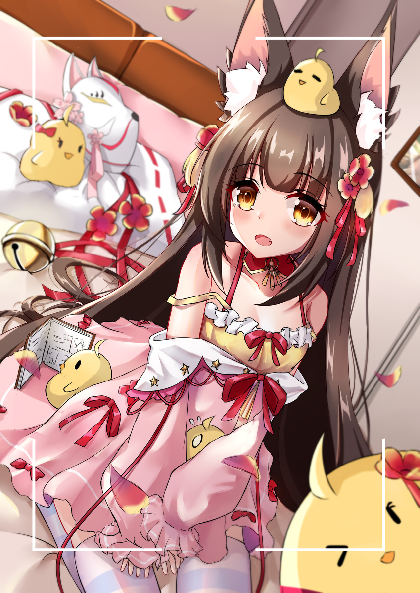 This is a pixiv picture whose title is 長門パジャマ.