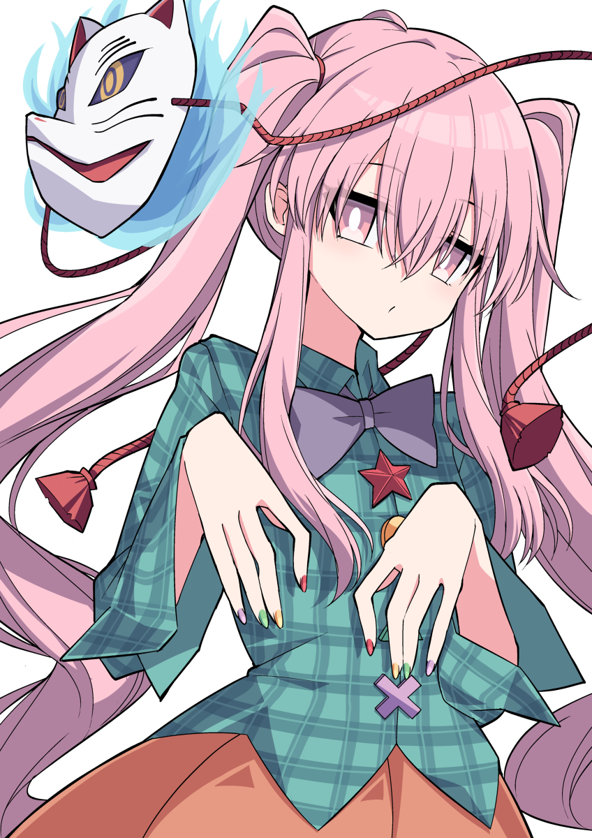 This is a pixiv picture whose title is ツインテこころちゃん.