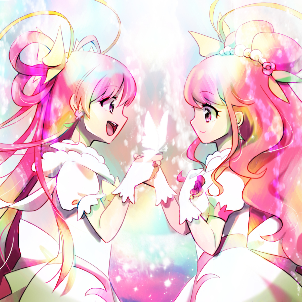 This is a pixiv picture whose title is 映画プリキュア　ゆめのまち.