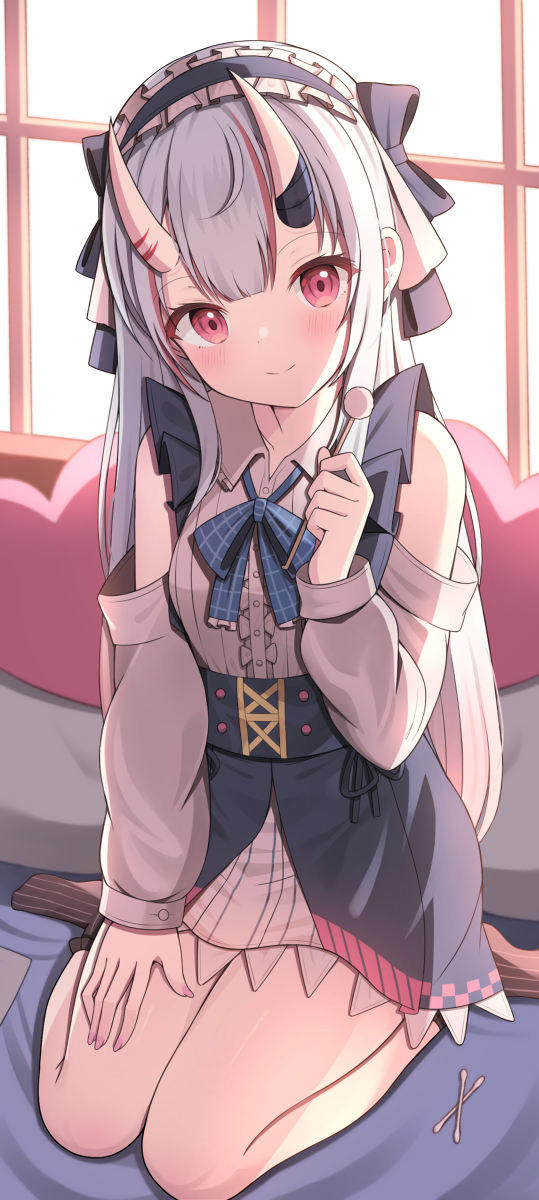 This is a pixiv picture whose title is 耳かきお嬢.