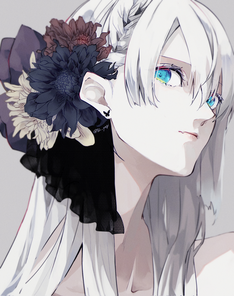 This is a pixiv picture whose title is Dahlia.