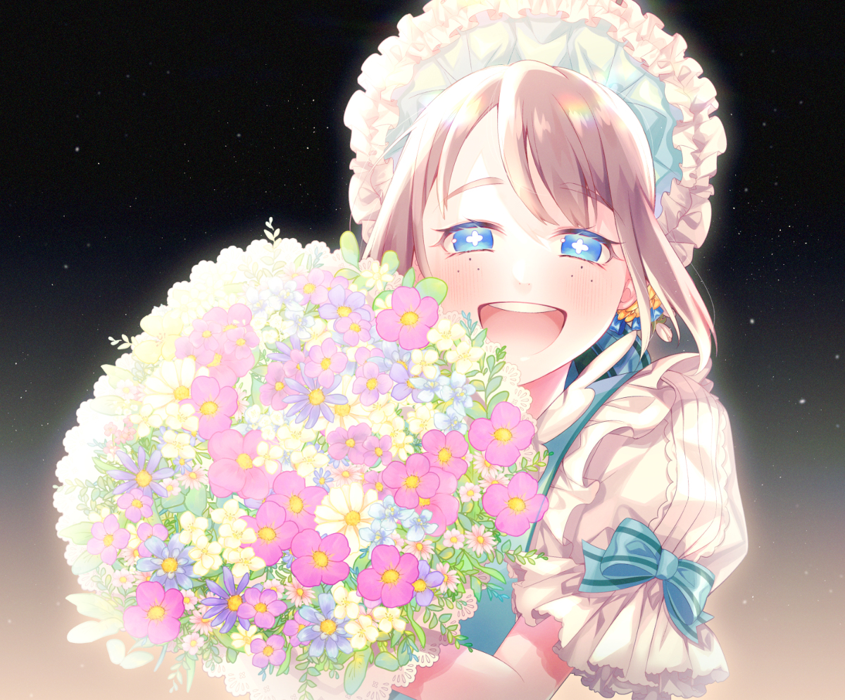 This is a pixiv picture whose title is Bouquet.