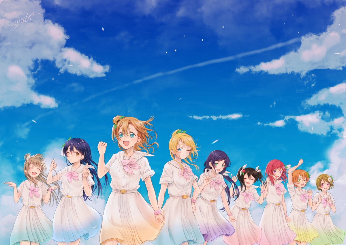 This is a pixiv picture whose title is ありがとうを君に.