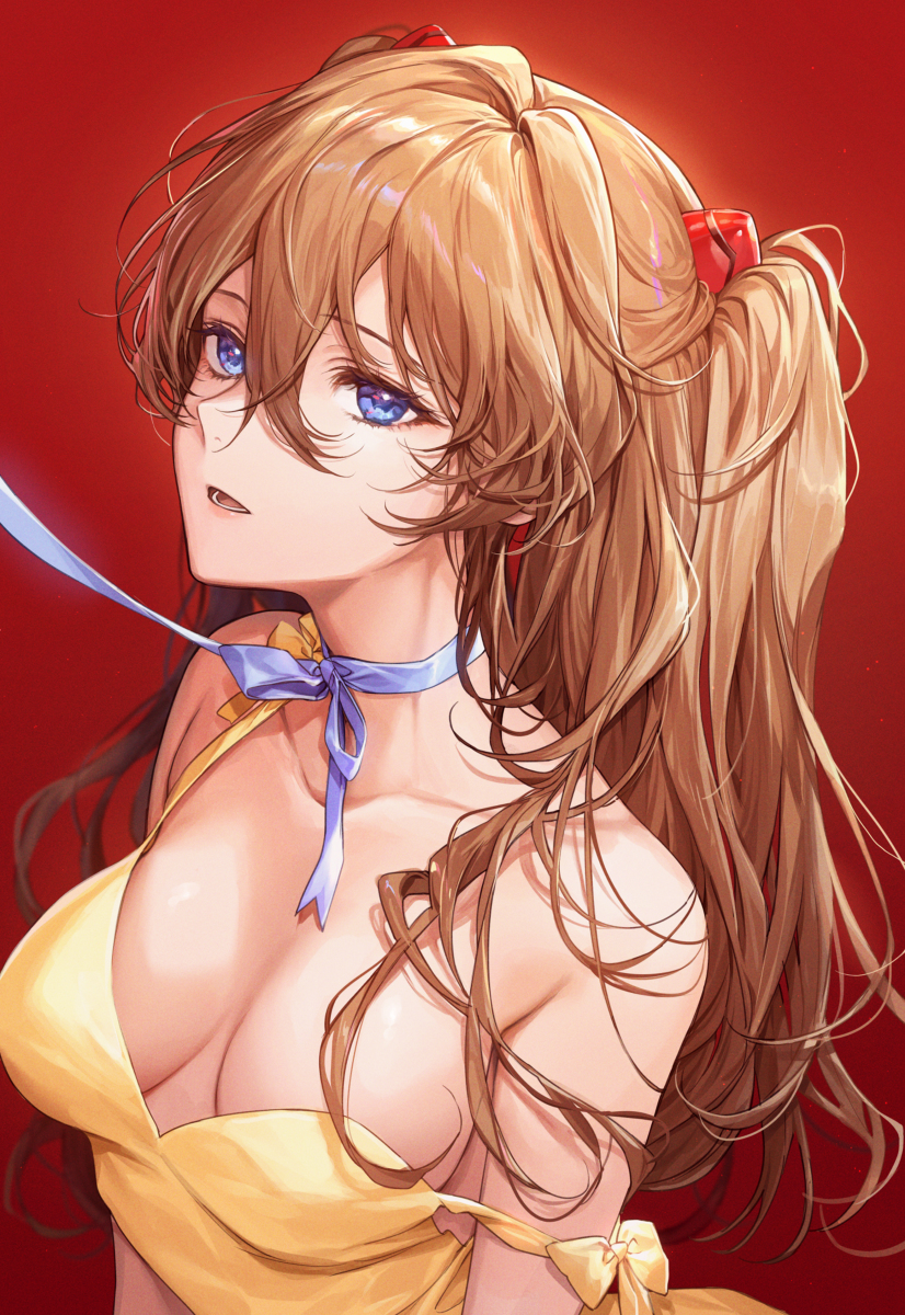 This is a pixiv picture whose title is アスカ.