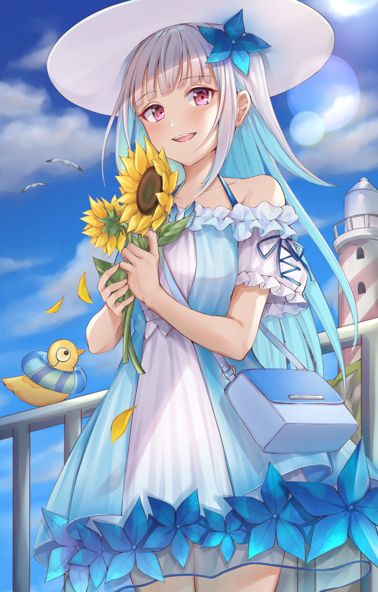 This is a pixiv picture whose title is 無題.