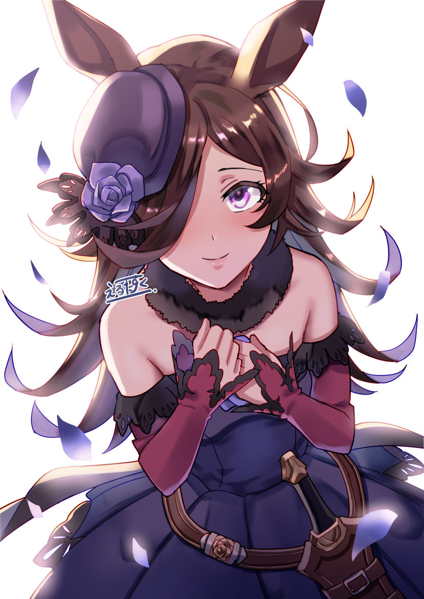 This is a pixiv picture whose title is ライスちゃんかわいいよ.