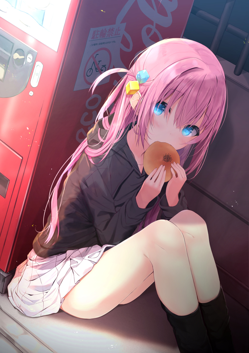 This is a pixiv picture whose title is ぼっちちゃん。.
