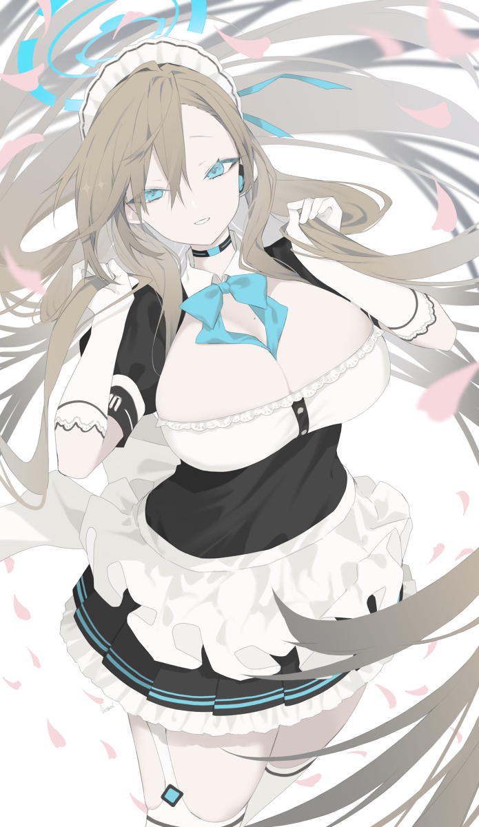 This is a pixiv picture whose title is 春だね ご主人様.