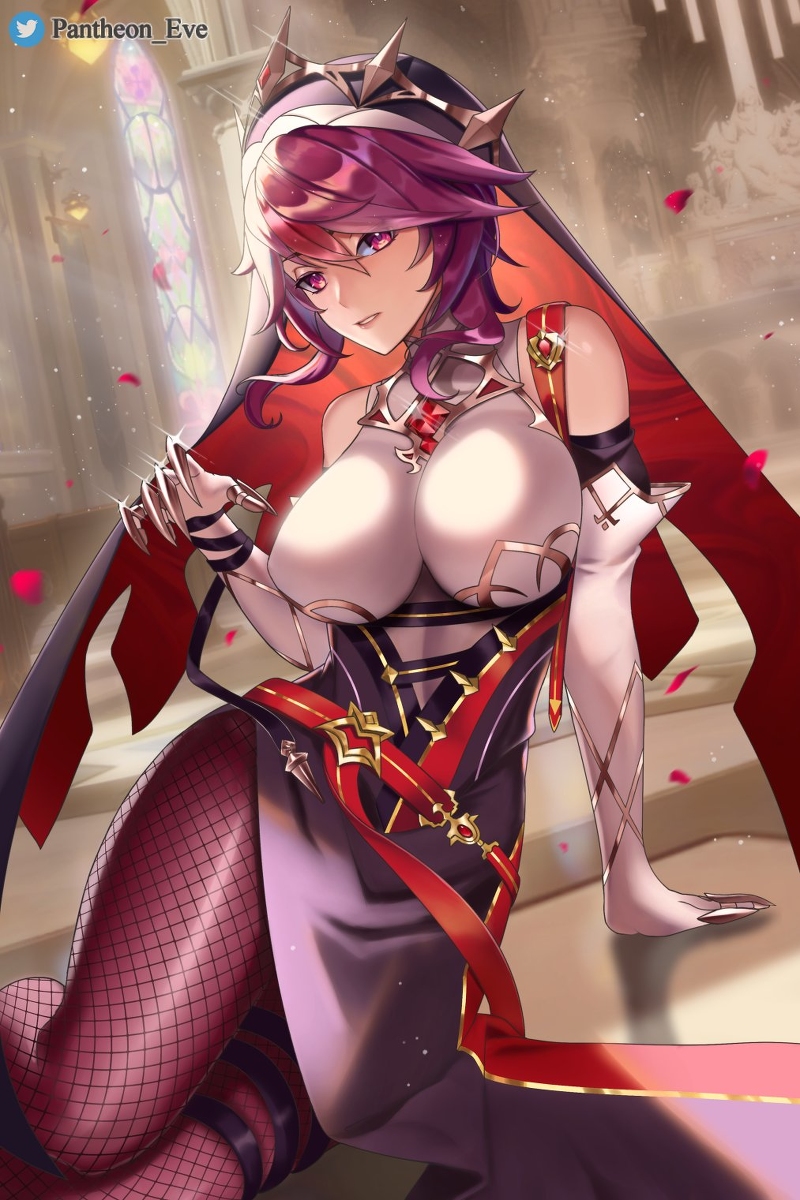 This is a pixiv picture whose title is Rosaria.