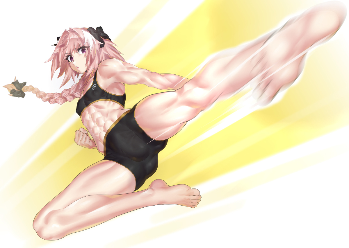 This is a pixiv picture whose title is 飛び蹴ルフォくん.