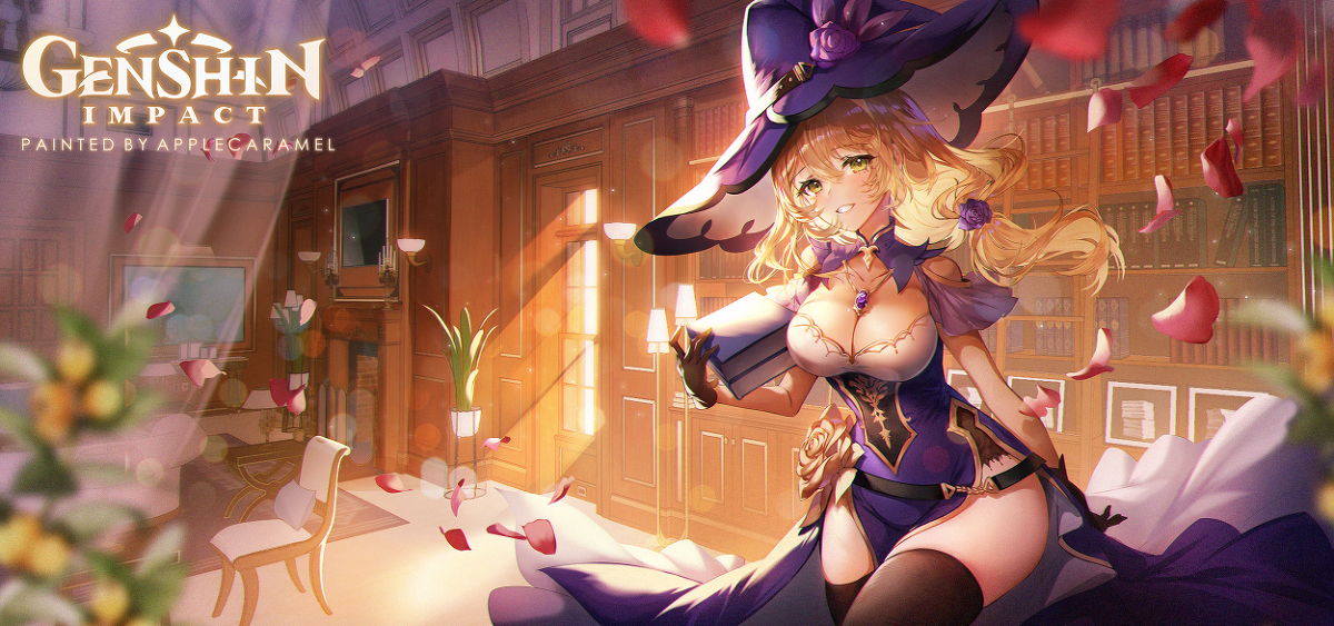 This is a pixiv picture whose title is 原神.
