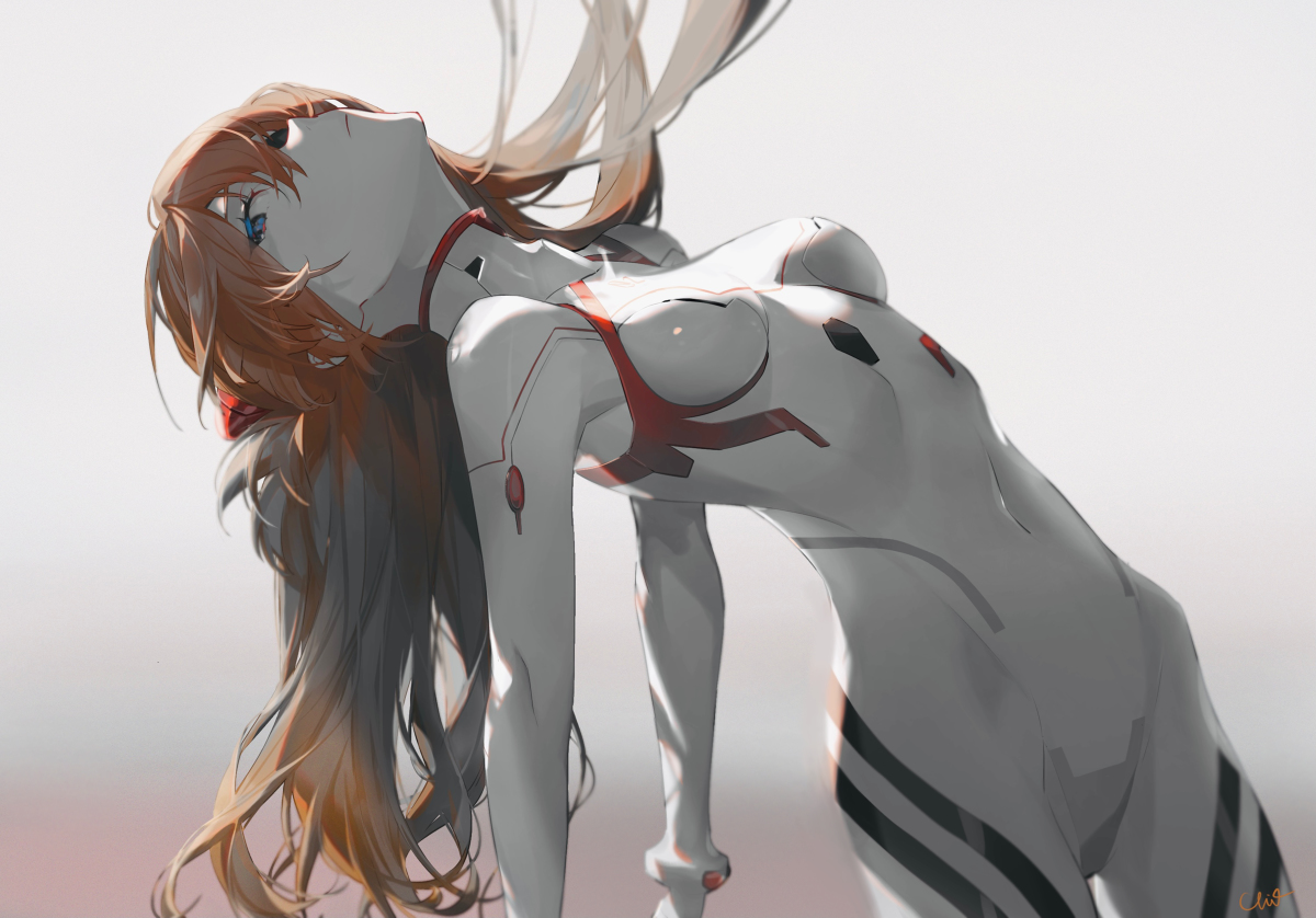 This is a pixiv picture whose title is asuka.