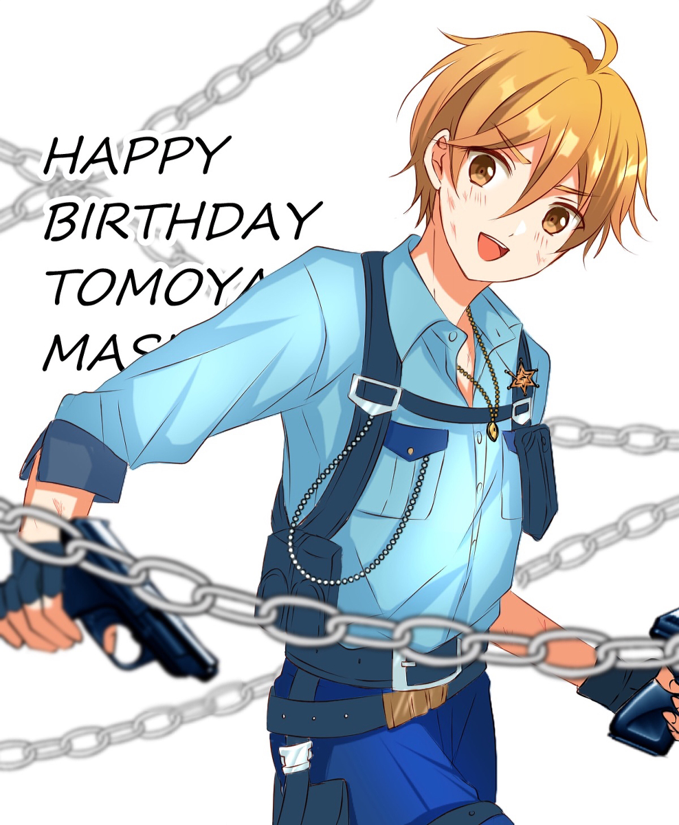 This is a pixiv picture whose title is 友也くんお誕生日おめでとう.