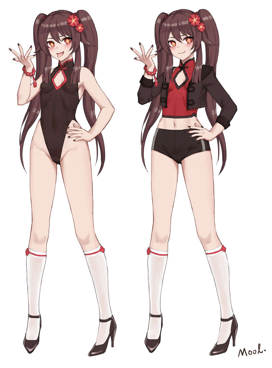 This is a pixiv picture whose title is 胡桃.