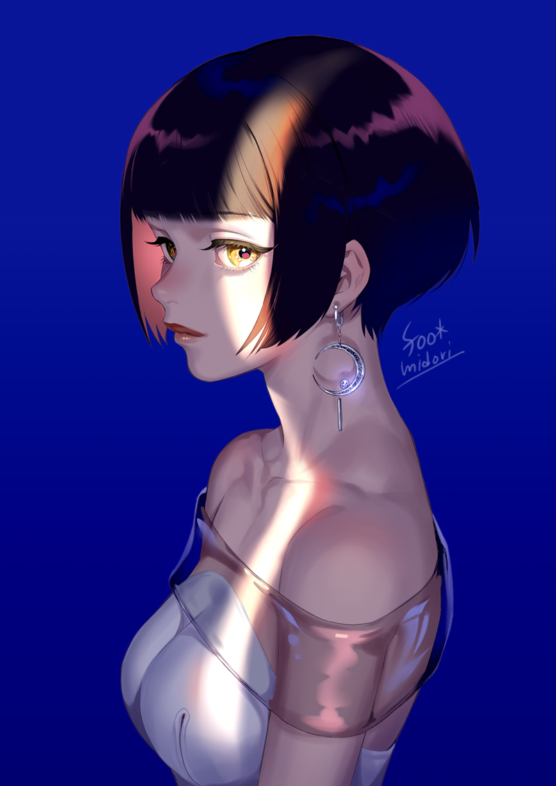 This is a pixiv picture whose title is デイアンドナイト.