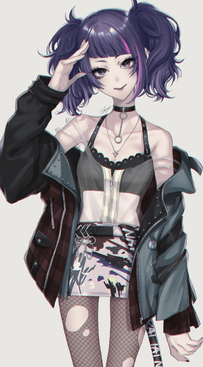 This is a pixiv picture whose title is 田中摩美々.
