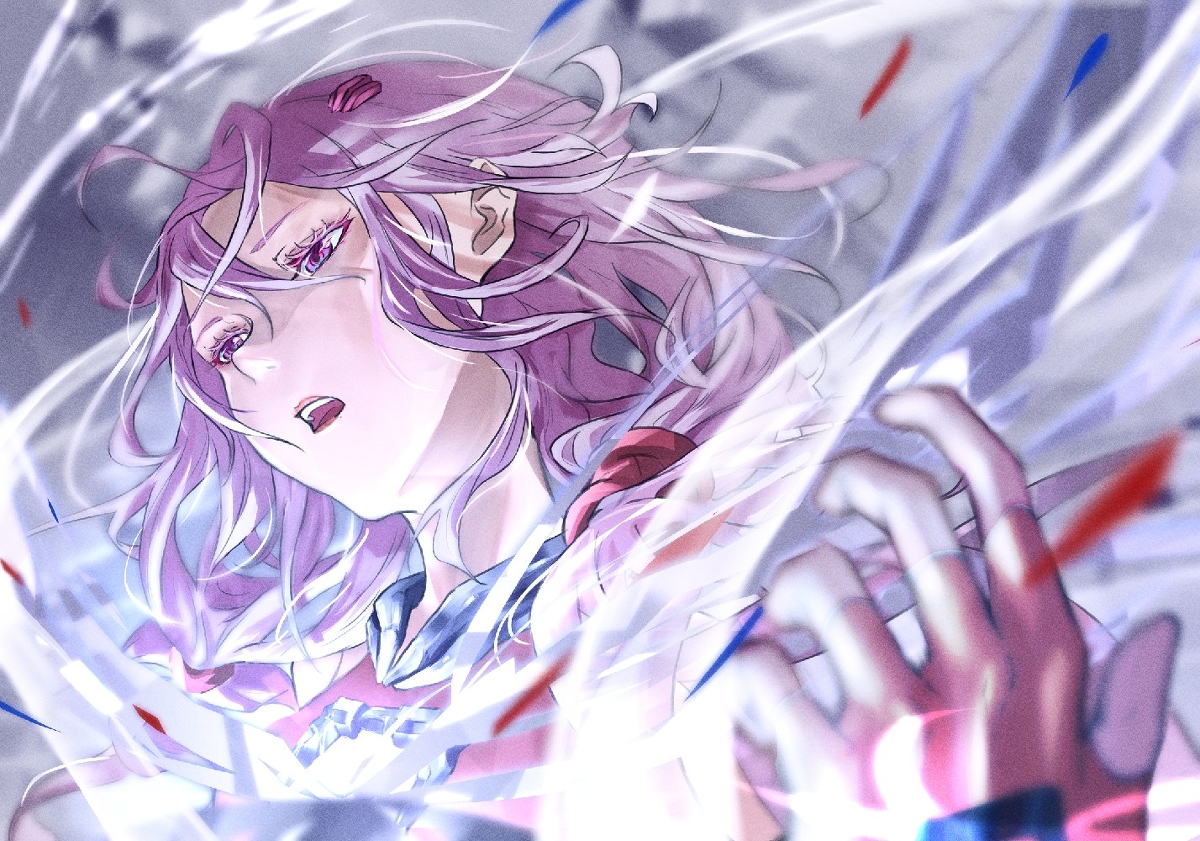 This is a pixiv picture whose title is ギルティクラウン10周年記念.