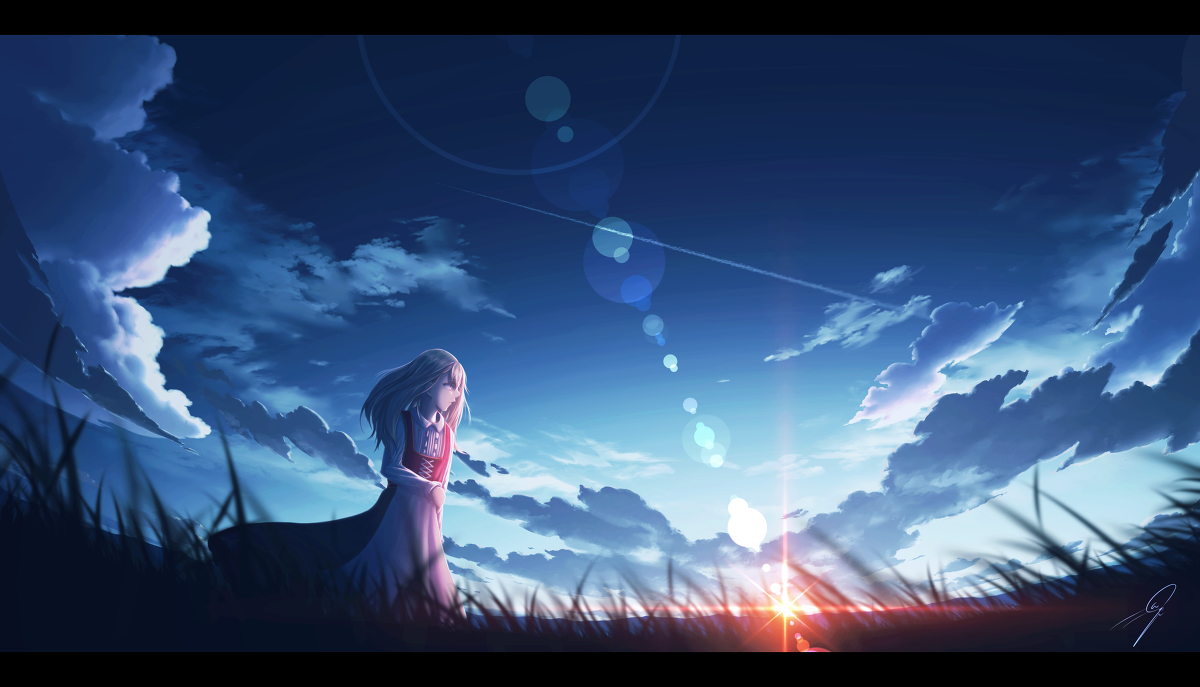 This is a pixiv picture whose title is innocence.