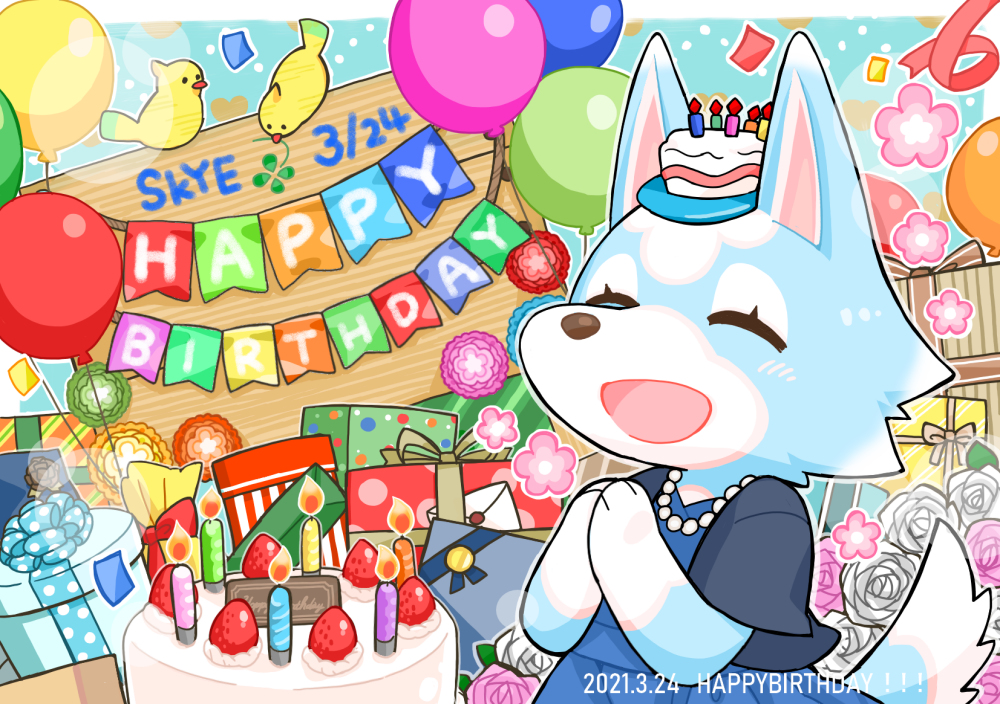 This is a pixiv picture whose title is リリィさんお誕生日おめでとうございます2021改！！！！！！.