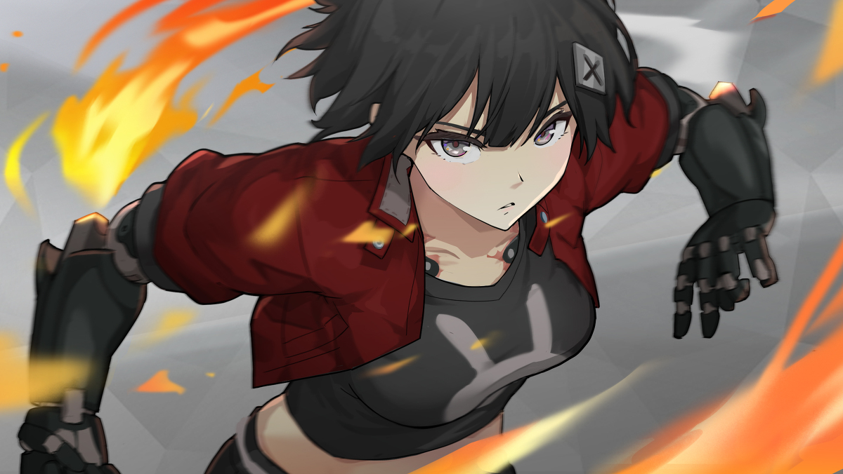This is a pixiv picture whose title is Jet Fist.