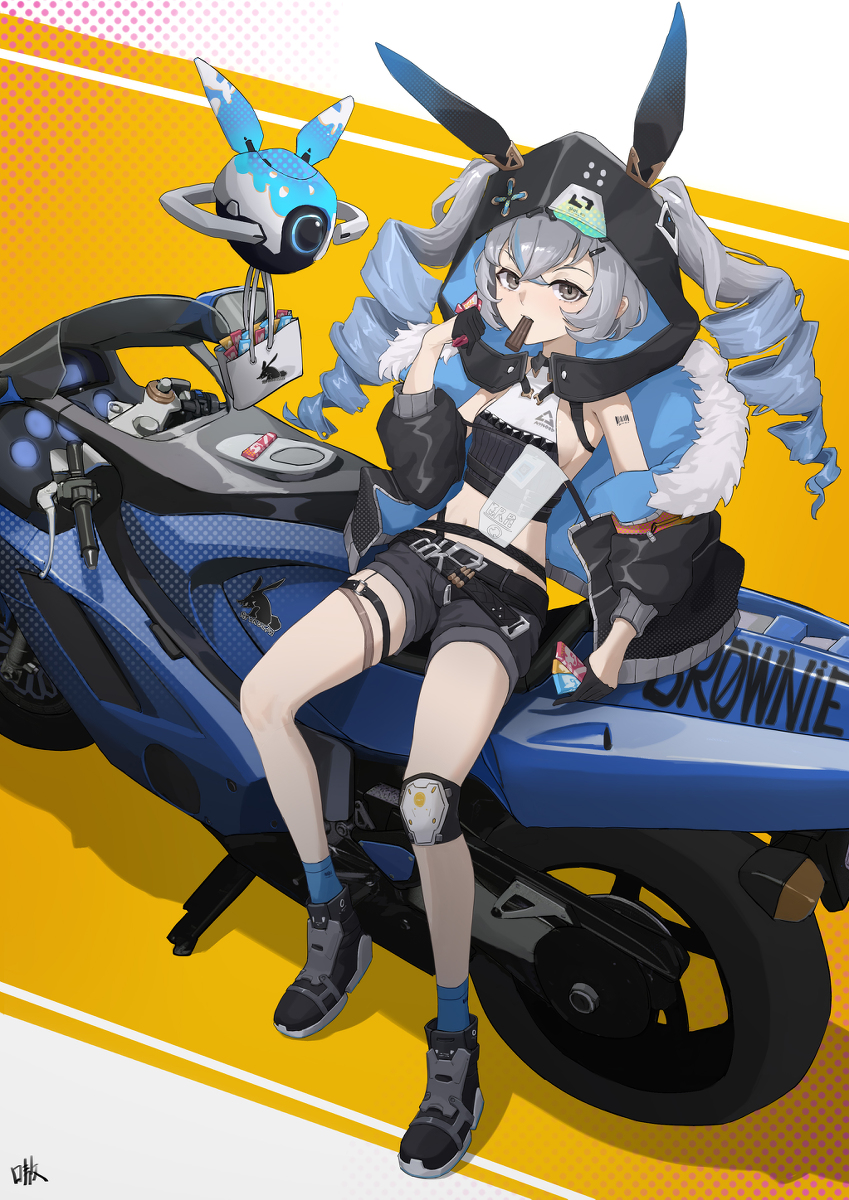 This is a pixiv picture whose title is Brownie！！.