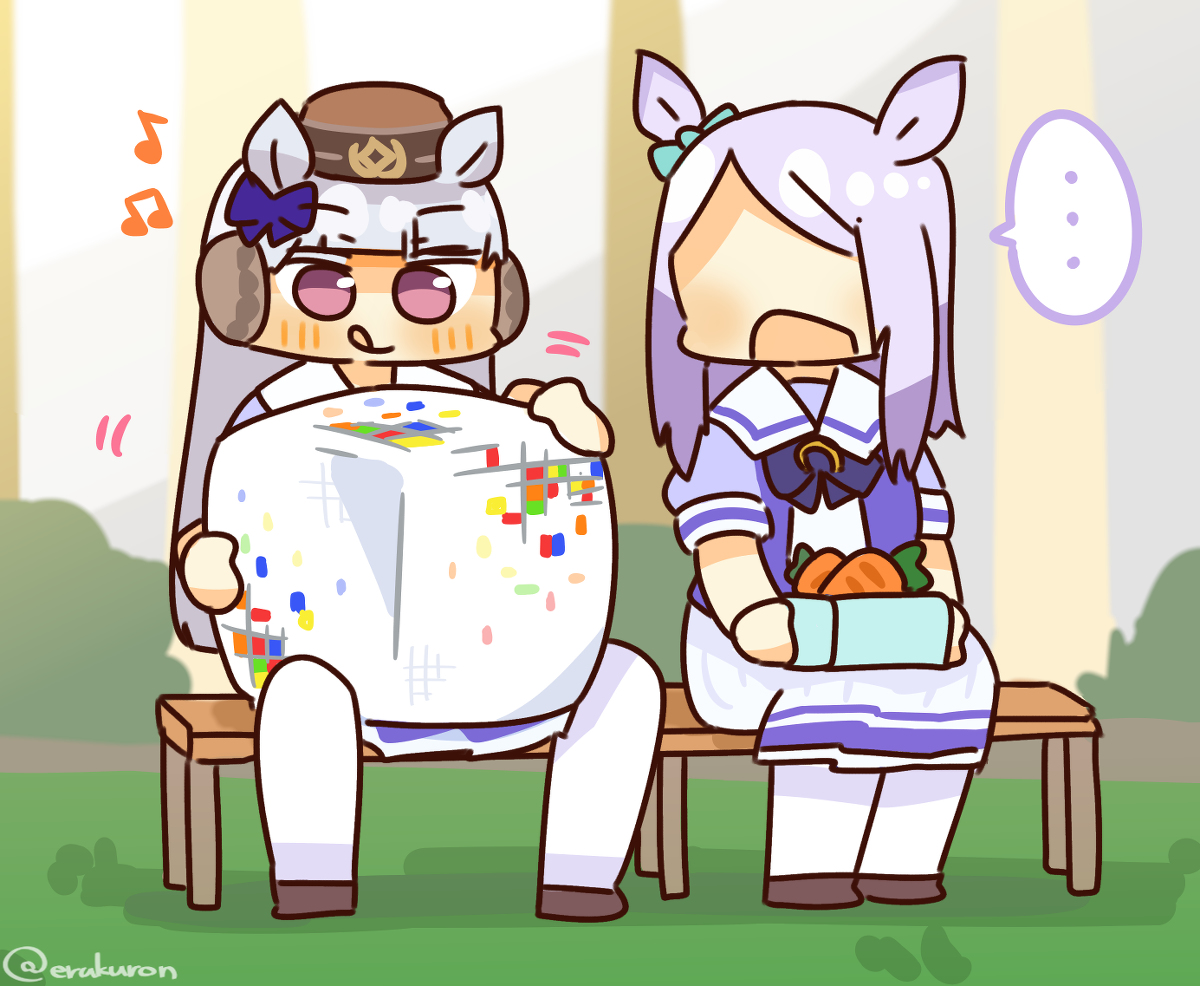 This is a pixiv picture whose title is とんでもない賢さのゴールドシップ.
