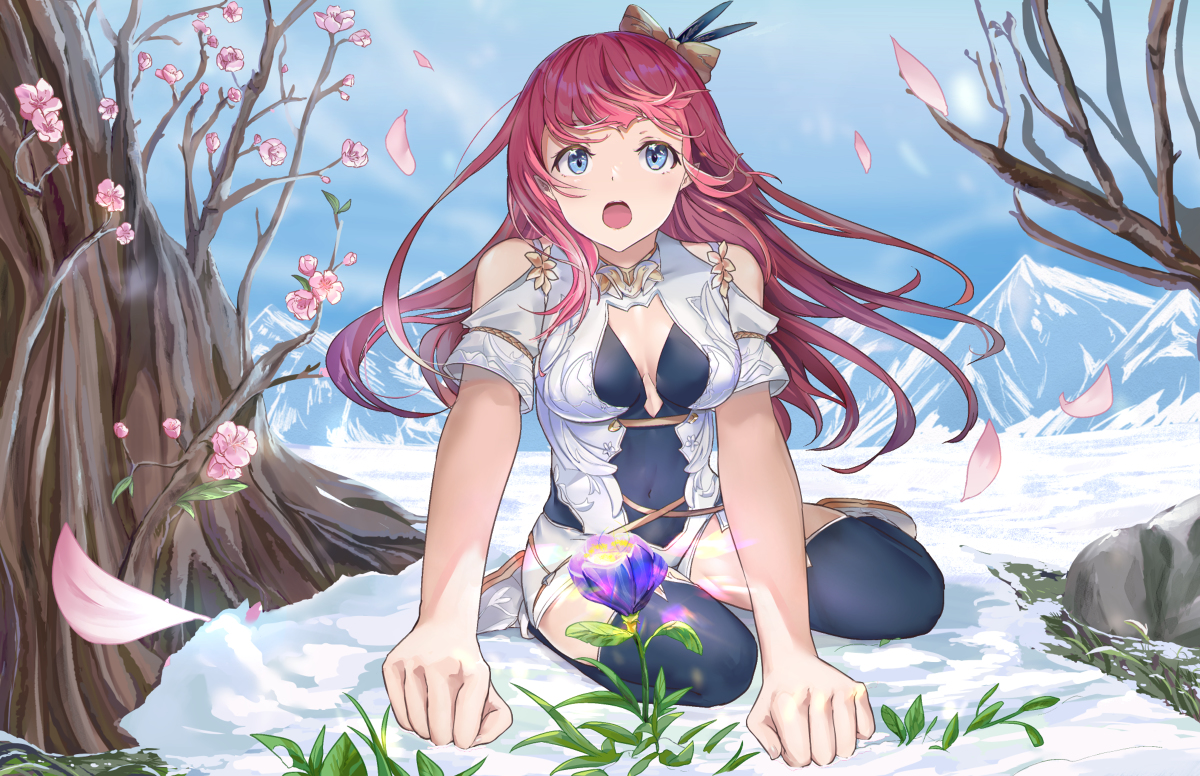 This is a pixiv picture whose title is 春.