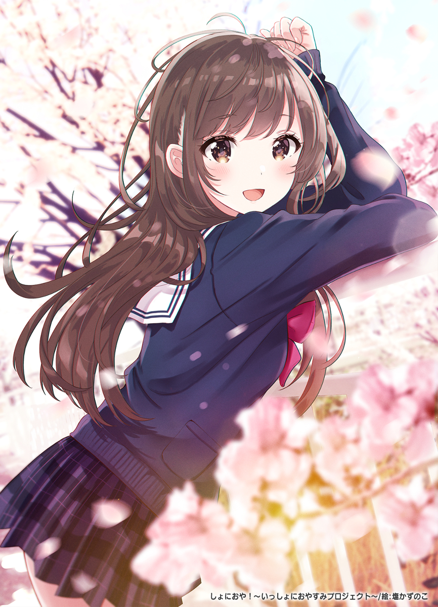 This is a pixiv picture whose title is 「またいっしょに、見に来ましょうね。」.