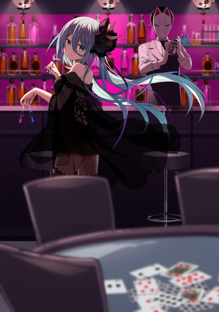 This is a pixiv picture whose title is アマイイト.