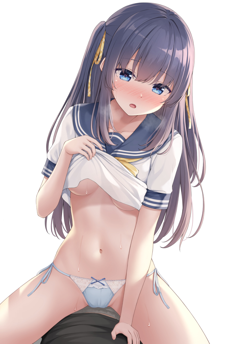 This is a pixiv picture whose title is らくがきちゃんの発情.