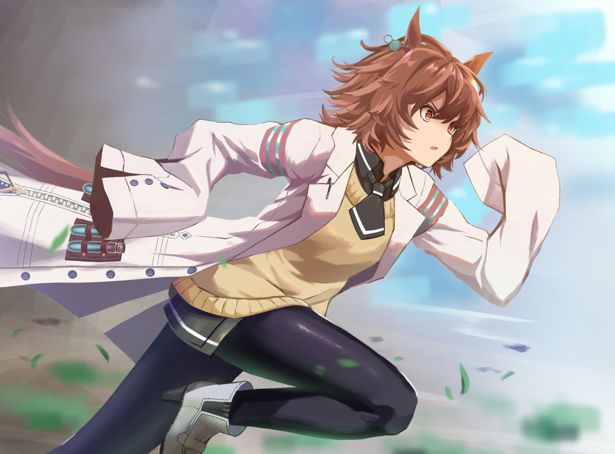This is a pixiv picture whose title is アグネスタキオン.