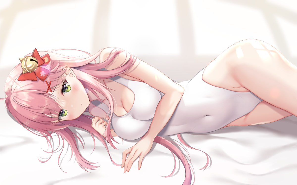 This is a pixiv picture whose title is みこち.