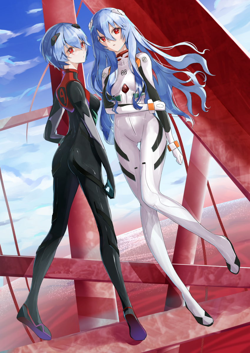 This is a pixiv picture whose title is 綾波レイ.