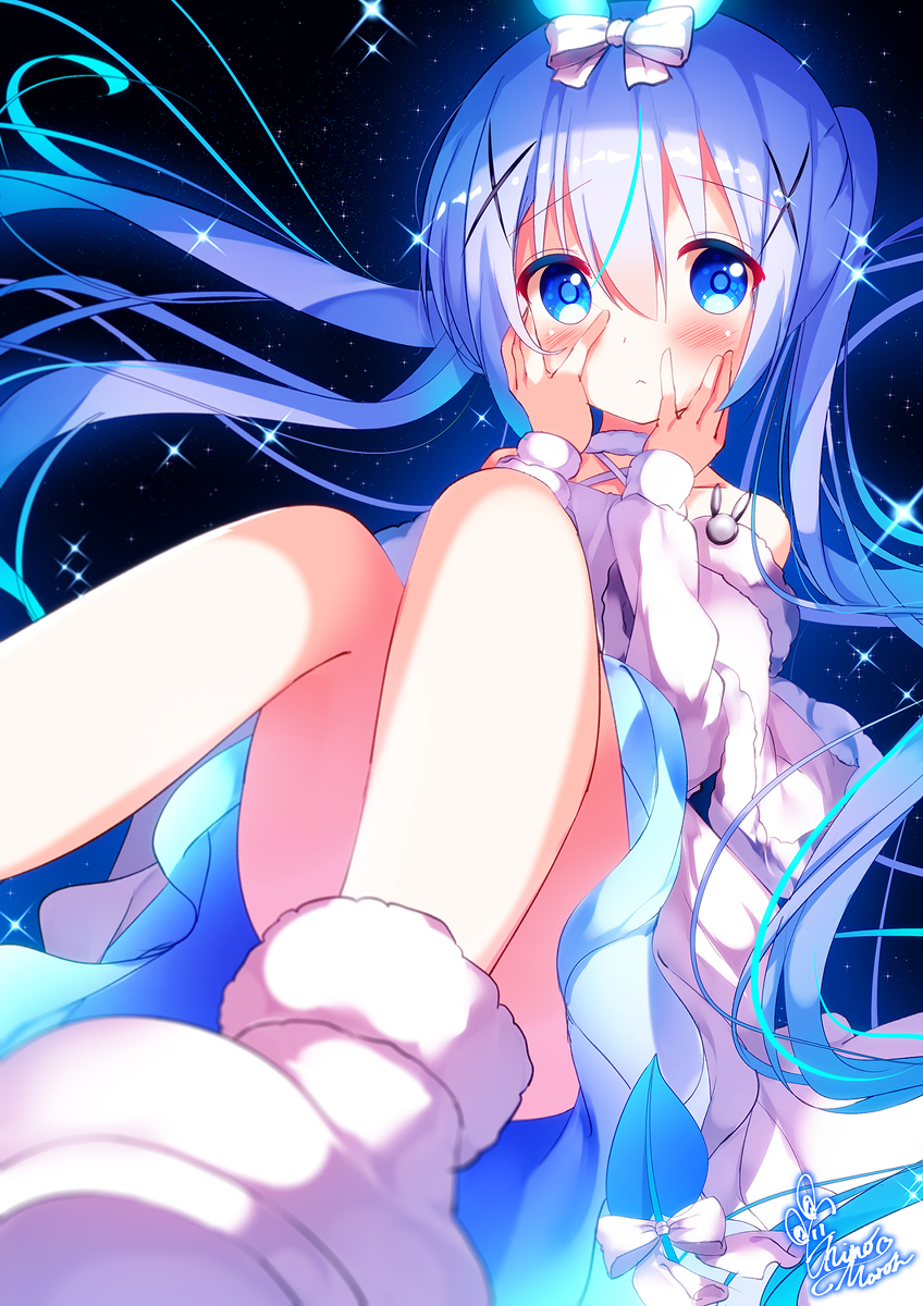 This is a pixiv picture whose title is 嫉妬のチノ.