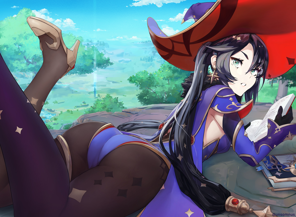 This is a pixiv picture whose title is モナ.