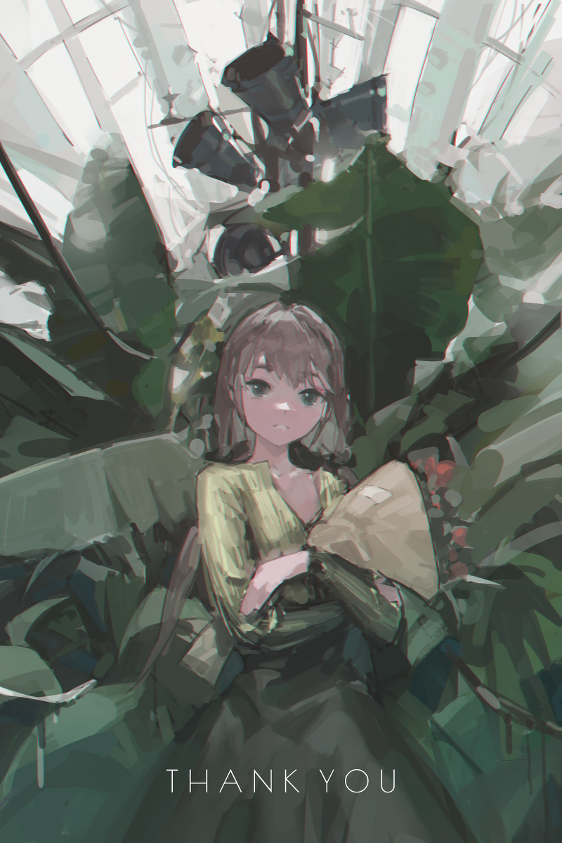 This is a pixiv picture whose title is thanks.