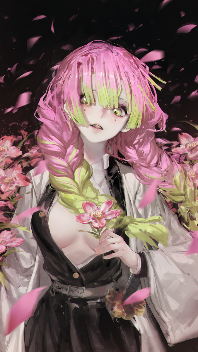 This is a pixiv picture whose title is 恋柱.