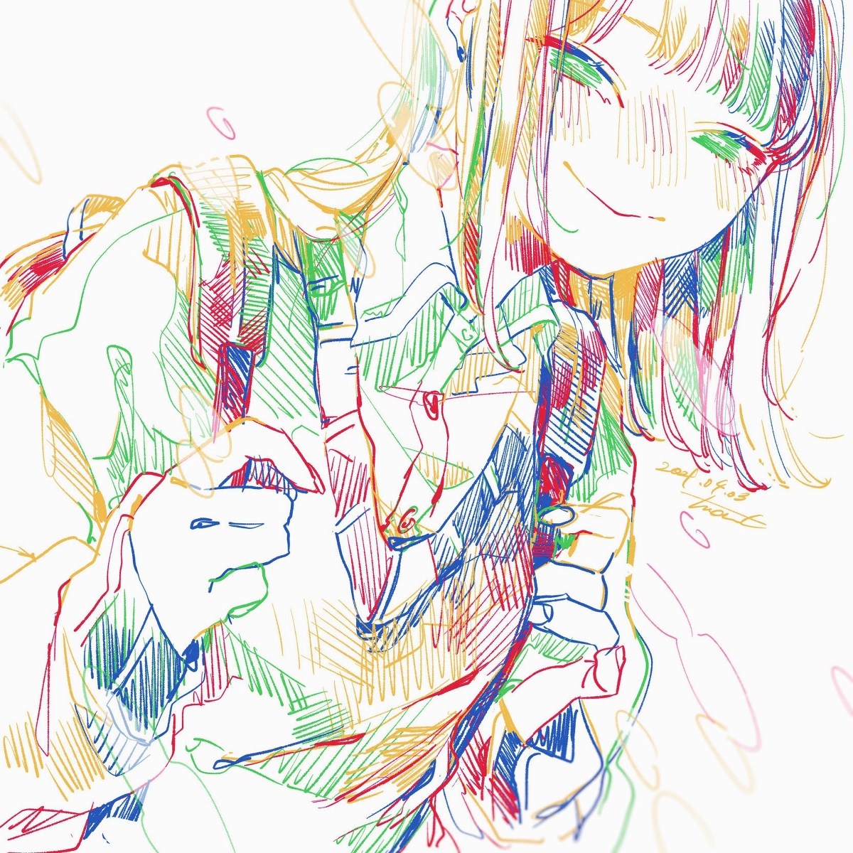 This is a pixiv picture whose title is 「寄り道して帰ろっか。」.