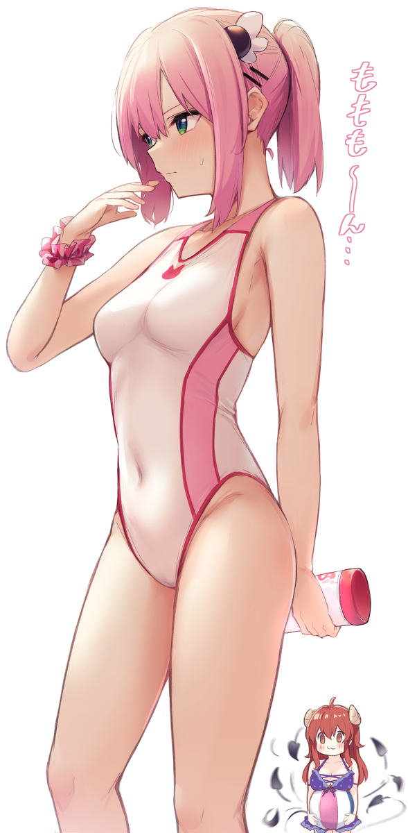 This is a pixiv picture whose title is 🍑.