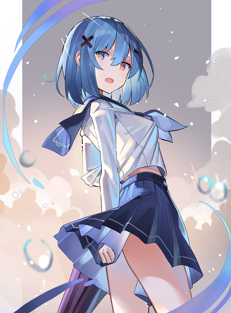 This is a pixiv picture whose title is セーラー小傘.