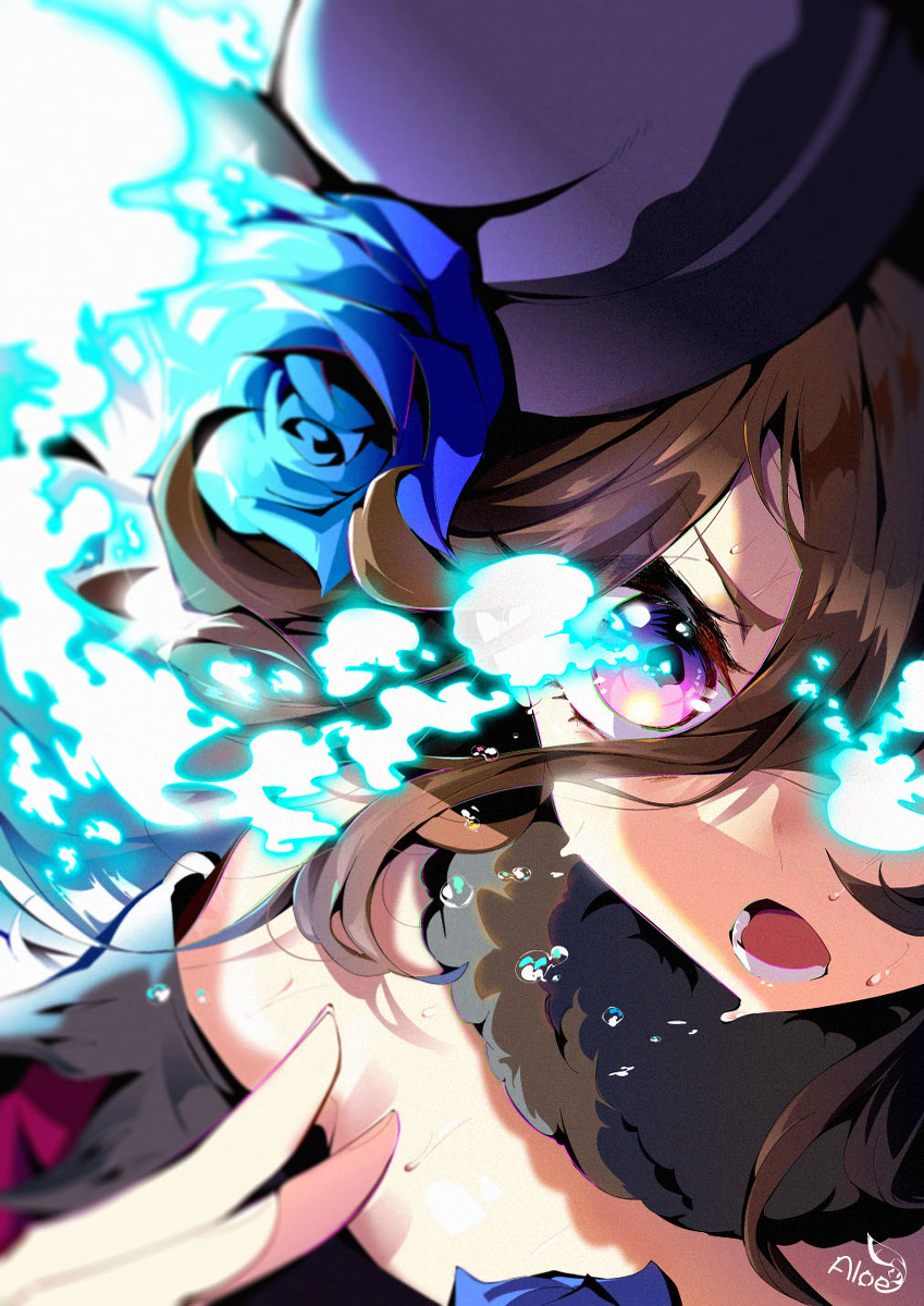 This is a pixiv picture whose title is 「…ヒーローだ。」.