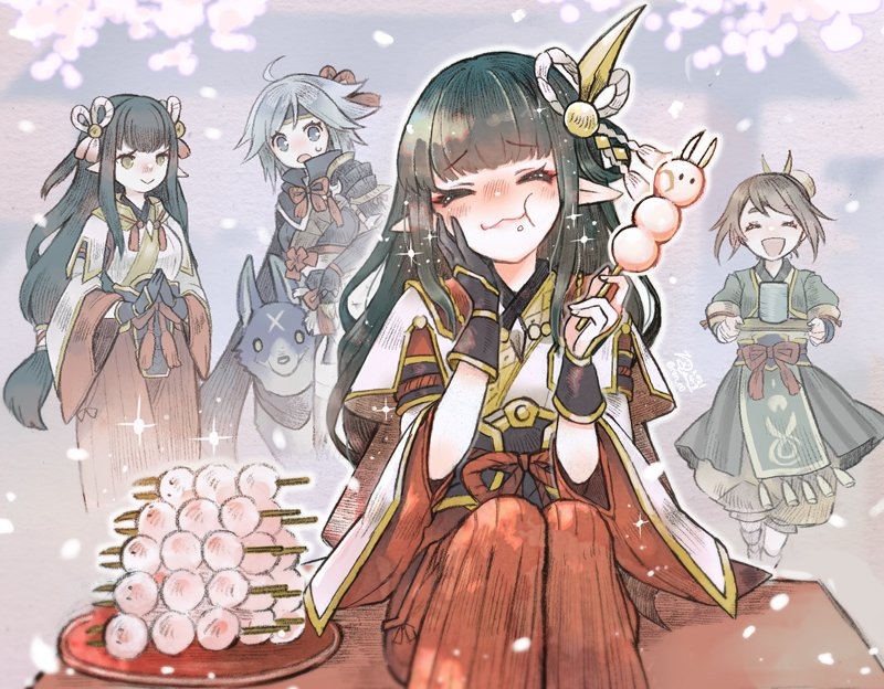 This is a pixiv picture whose title is delicious!.