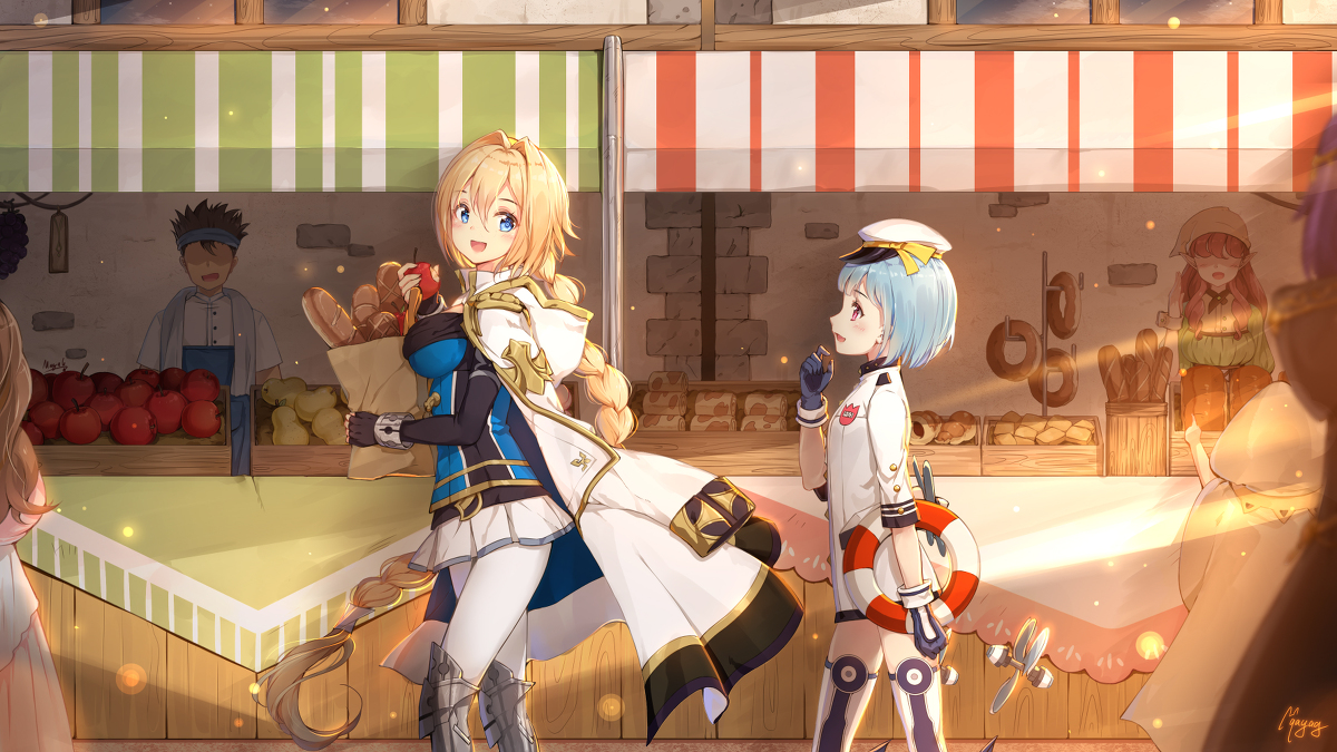 This is a pixiv picture whose title is 夕.