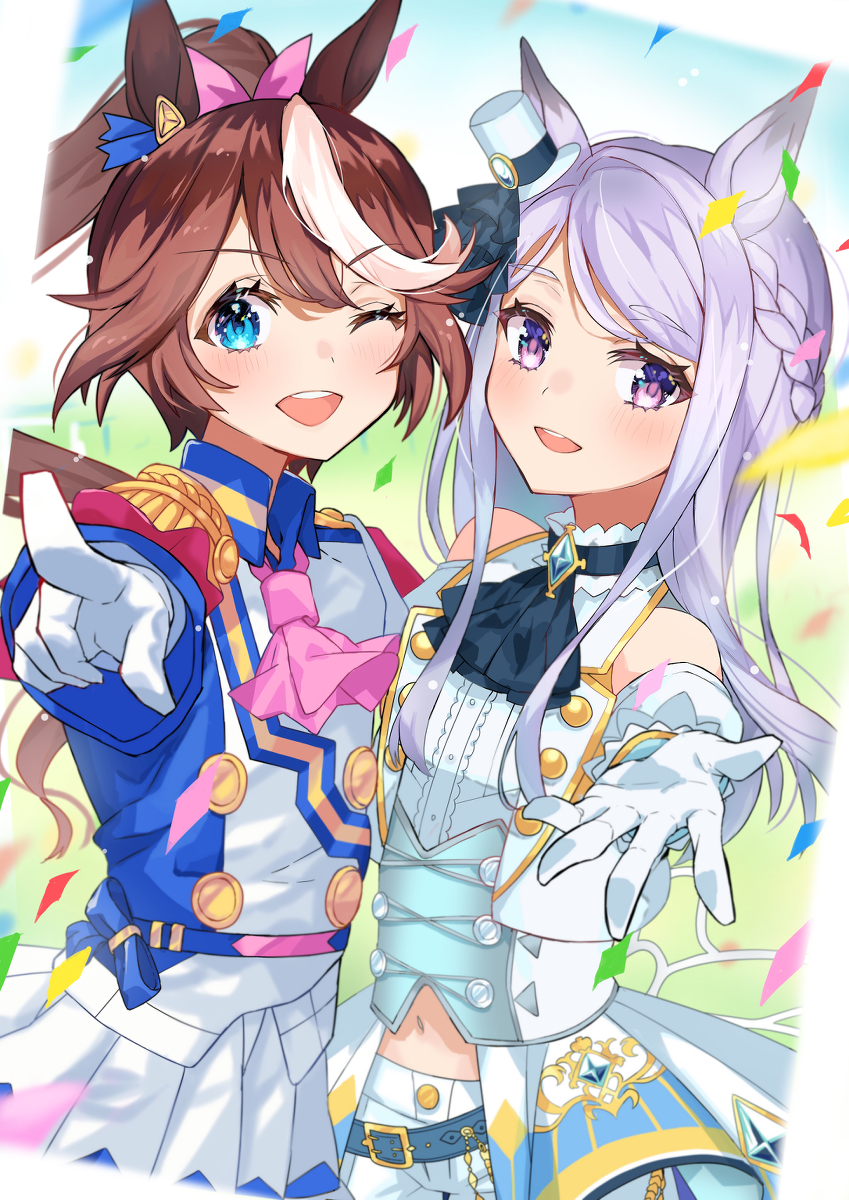 This is a pixiv picture whose title is 一着！.