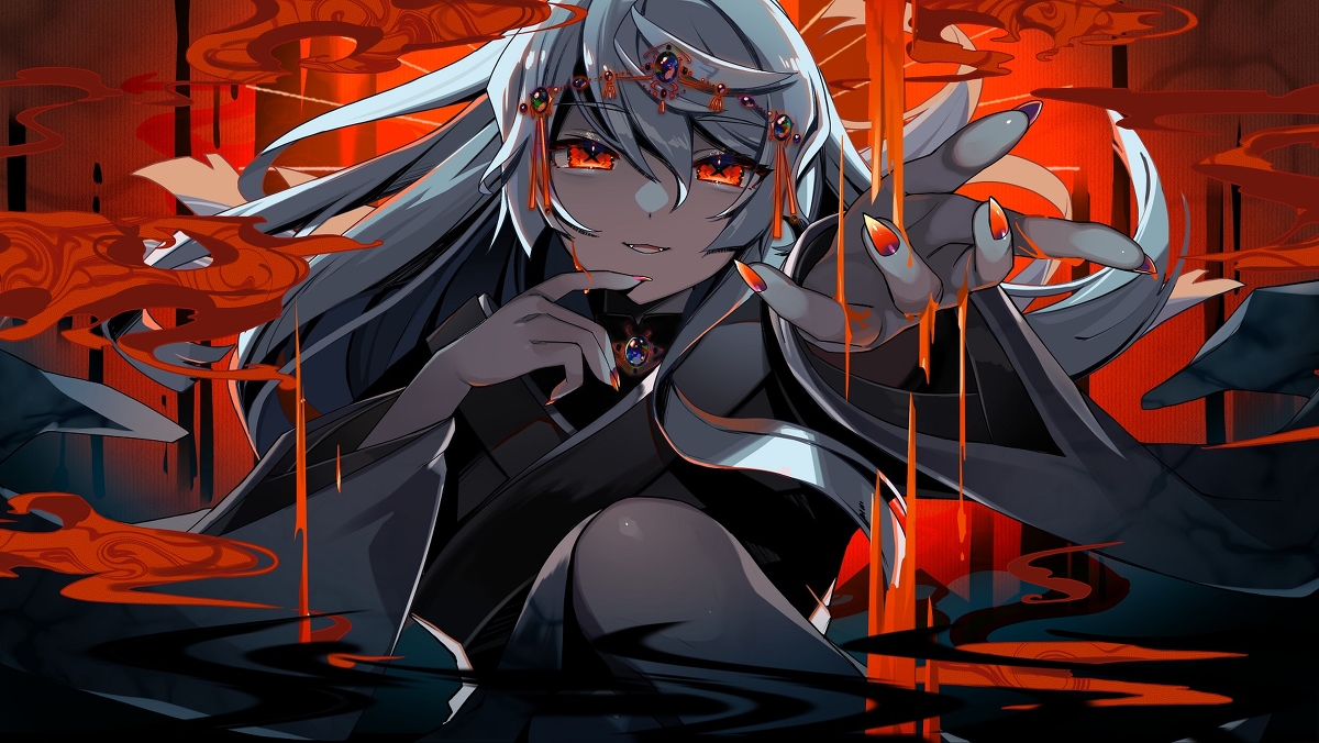 This is a pixiv picture whose title is ヒト.