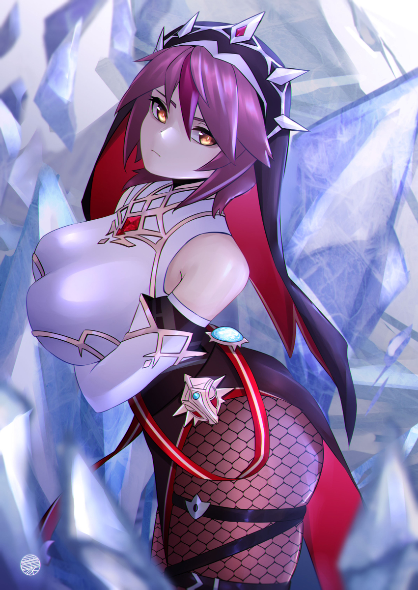 This is a pixiv picture whose title is ロサリア.