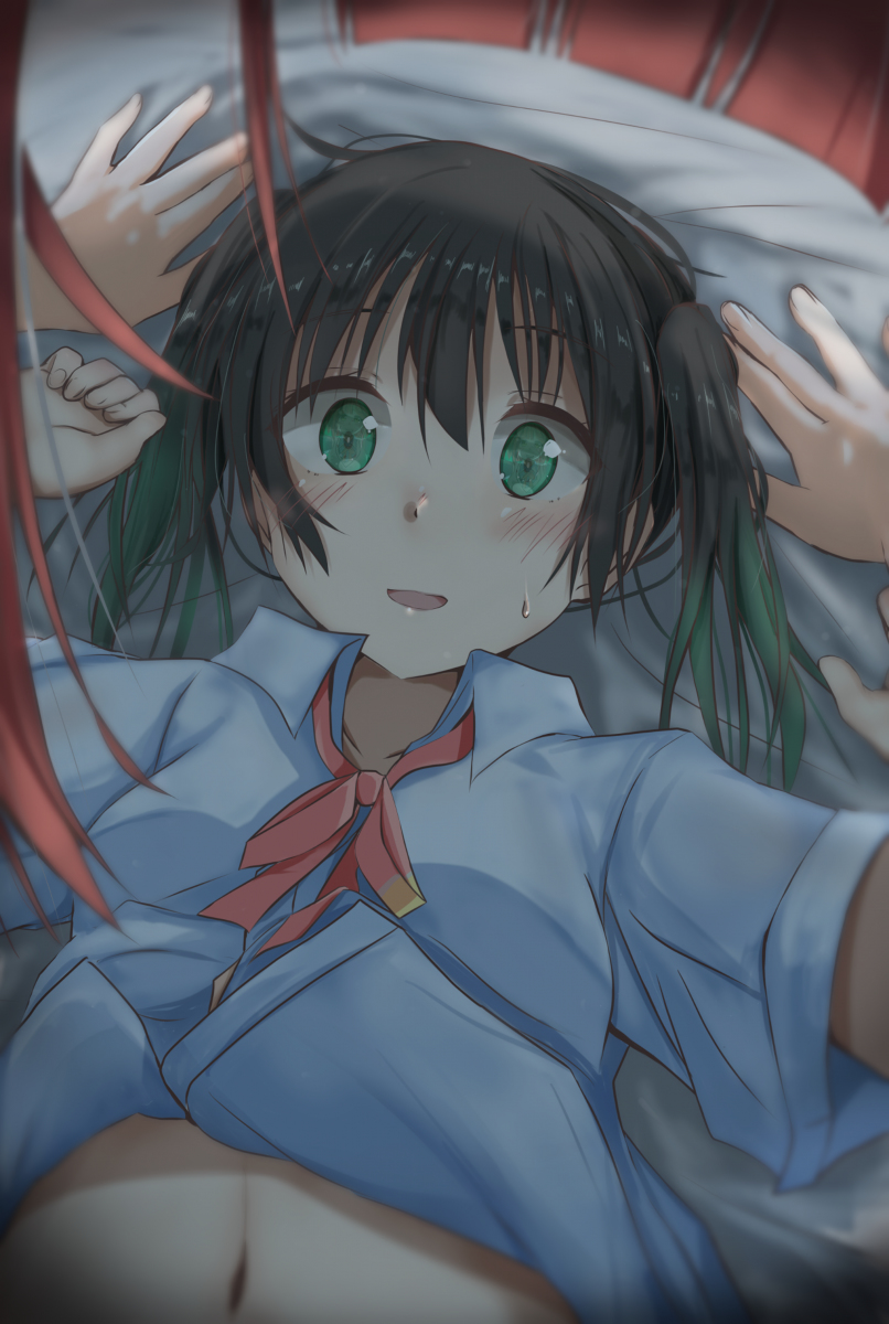 This is a pixiv picture whose title is 「…侑…ちゃん……」.