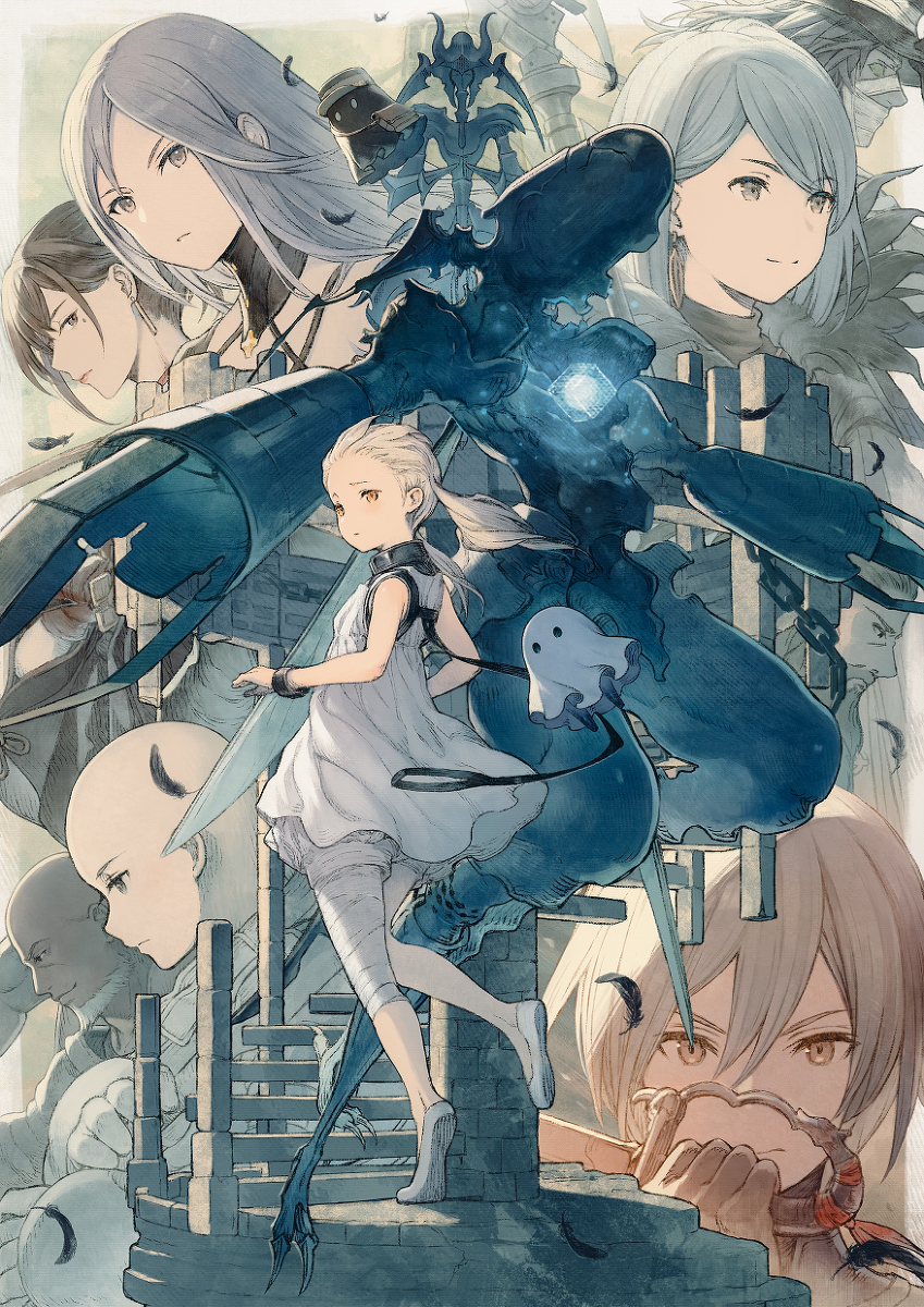 This is a pixiv picture whose title is NieR Re[in]carnation.