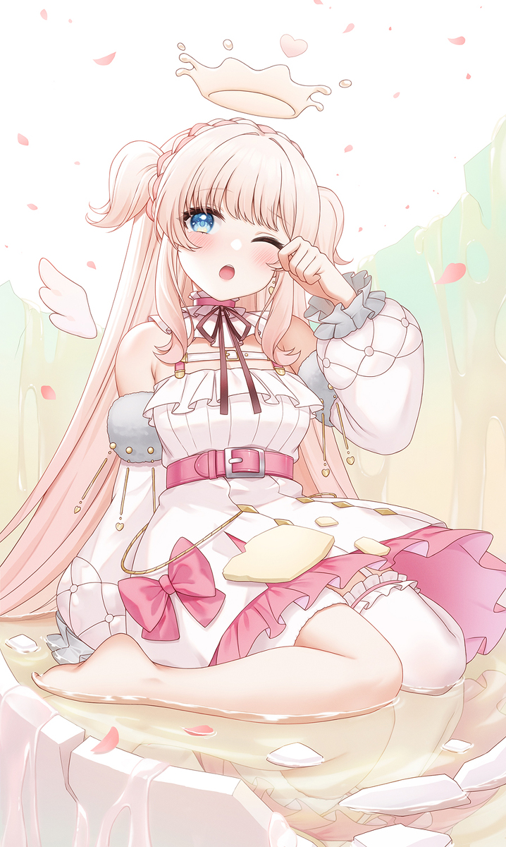 This is a pixiv picture whose title is 天守なこ.